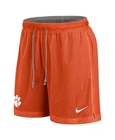 Nike Men's Orange/Heather Gray Clemson Tigers Player Reversible Shorts