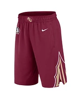 Nike Men's Garnet Florida State Seminoles Road Replica Performance Basketball Shorts