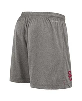 Nike Men's Cardinal/Heather Gray Usc Trojans Player Reversible Shorts