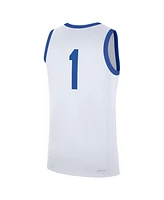 Nike Men's 1 White Kentucky Wildcats Home Replica Jersey