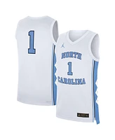 Jordan Men's White North Carolina Tar Heels Home Replica Basketball Jersey