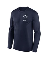 Nike Men's Navy Penn State Nittany Lions Primary Stack Legend Long Sleeve T-Shirt