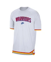 Nike Men's White Golden State Warriors 2024/25 Classic Edition Pregame Shooting T-Shirt