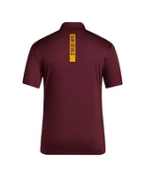 Adidas Men's Maroon Arizona State Sun Devils Coaches Polo