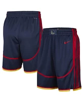 Nike Men's Navy Golden State Warriors 2024/25 City Edition Swingman Shorts