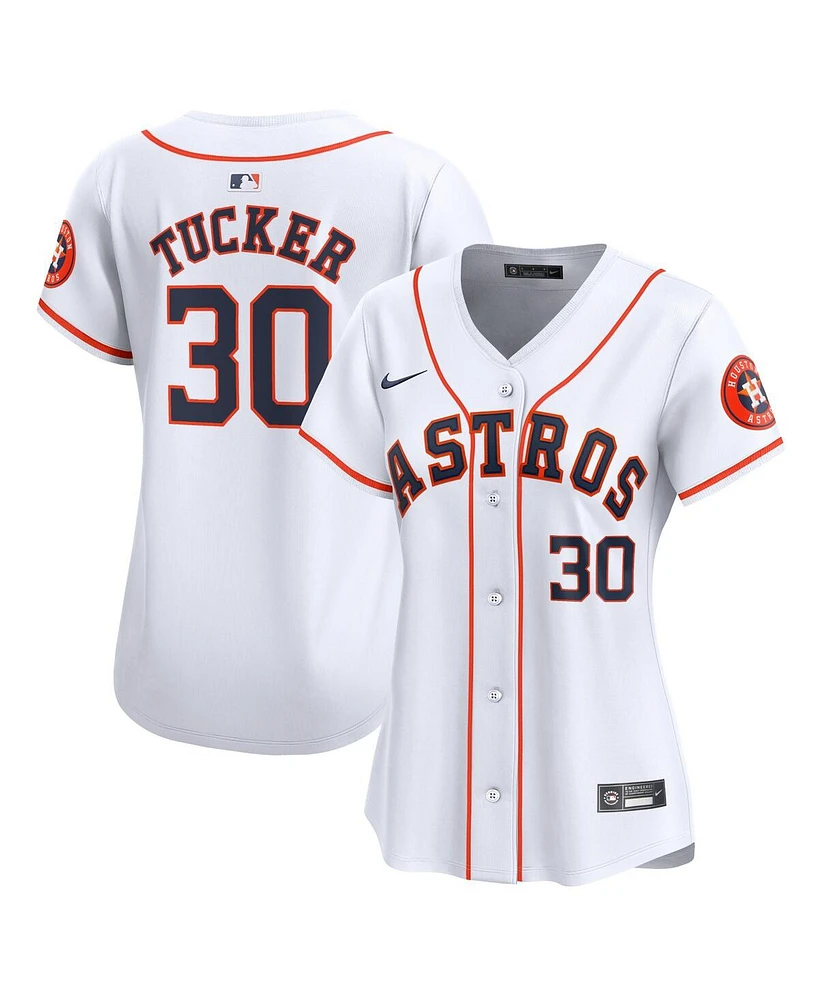 Nike Women's Kyle Tucker White Houston Astros Home Limited Player Jersey