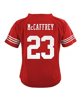 Nike Baby Boys and Girls Christian McCaffrey Scarlet San Francisco 49ers Team Player Game Jersey