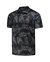 Columbia Men's Black Georgia Bulldogs Pfg Super Terminal Tackle Omni-Shade Bangalows Polo