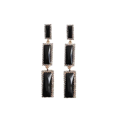 Sohi Bar Stone Drop Earrings