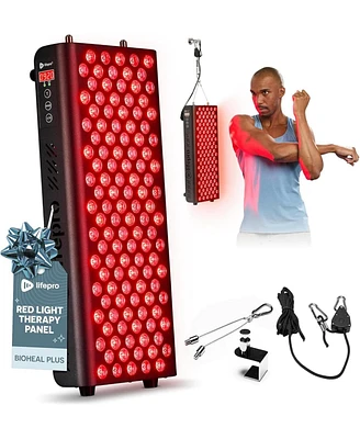 LifePro Red Light Therapy Panel for Face and Body – Near Infrared Light Device for Relaxation and Wellness, Portable and Stable Design