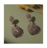 Sohi Maxi Crystal Drop Earrings