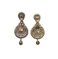 Sohi Crystal Drop Earrings