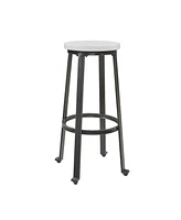 Slickblue Set of 2 Barstools Stylish and Durable Seating for Kitchen & Home Bar