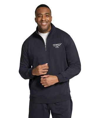 Johnny Bigg Men's Authentic Zip Neck Sweat