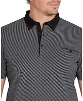 Johnny Bigg Men's Leo Print Polo