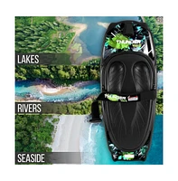 SereneLife Thunder Wave Water Sport Knee-Board With Stable Platform Base