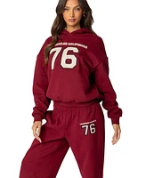 Edikted Women's 76 Cali Hoodie