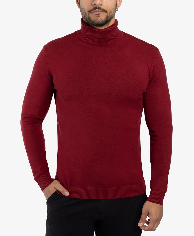 X-Ray Men's Turtleneck Pull Over Sweater