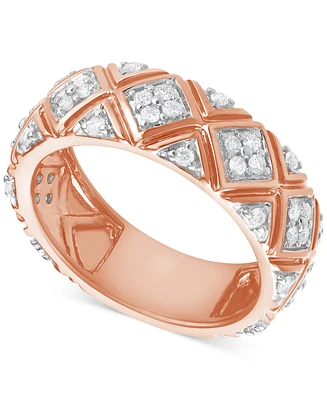 Diamond Argyle Inspired Cluster Band (3/8 ct. t.w.) in 10k Rose Gold