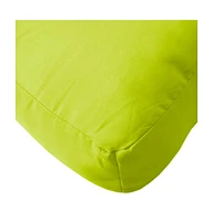 vidaXL Pallet Cushions 3 pcs Bright Green Oxford Fabric