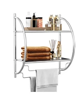 Slickblue Bathroom Towel Rack for Convenient Storage and Easy Access