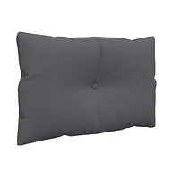 vidaXL Pallet Cushions pcs Anthracite Fabric