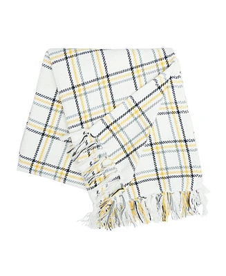 C&F Home Honey Bee Plaid Throw