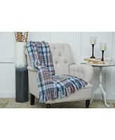 C&F Home Lawson Lake Plaid 50" x 60" Throw Blanket