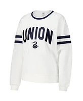 Concepts Sport Women's White Philadelphia Union Borough Long Sleeve T-Shirt