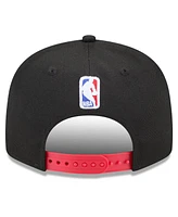 New Era Men's Black Portland Trail Blazers 2024/25 City Edition 9FIFTY Snapback Hat