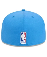 New Era Men's Blue Milwaukee Bucks 2024/25 City Edition Alternate 59FIFTY Fitted Hat