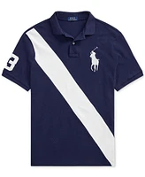 Polo Ralph Lauren Men's Custom Slim Fit Big Pony Mesh Shirt