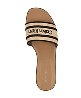 Calvin Klein Women's Kendell Flat Slip-On Sandals