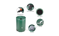 Slickblue Folding Rain Barrel Water Collector for Convenient and Eco-Friendly Water Storage