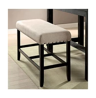 Slickblue Rustic Counter Height Bench for Stylish and Durable Seating