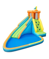 Costway Kids Bounce House Castle Splash Water Pool Without Blower