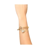 Juicy Couture Toggle Bracelet with Heart Charm
