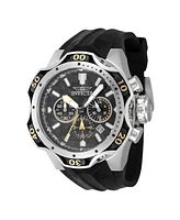 Invicta Men's 47760 Venom Quartz Chronograph Black, Grey Dial Watch