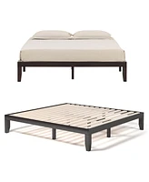 Gouun 14 Inch King Size Wood Platform Bed Frame