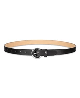 Sam Edelman Leather-Inset Harness Buckle Belt