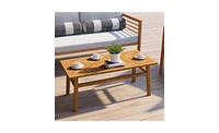 Slickblue Coffee Table for Contemporary Living Room Decor with Practical Functionality and Stylish Design