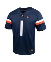 Nike Big Boys and Girls 1 Navy Virginia Cavaliers Untouchable Football Jersey