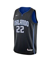 Nike Big Boys and Girls Franz Wagner Black Orlando Magic Swingman Jersey - Icon Edition