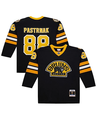 Mitchell & Ness Men's David Pastrnak Black Boston Bruins 2014-15 Power Play Jersey