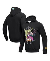 Freeze Max Men's Black SpongeBob SquarePants Messy and Gross Bob Pullover Hoodie