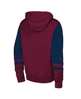 Outerstuff Big Boys and Girls Burgundy Colorado Avalanche Face Off Full-Zip Hoodie