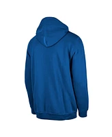 New Era Men's Dallas Mavericks Blue Tip-Off Collection Pullover Hoodie