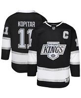 Outerstuff Big Boys and Girls Anze Kopitar Black Los Angeles Kings Premier Player Jersey