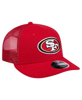 New Era Men's Scarlet San Francisco 49ers Low Profile 9FIFTY Snapback Hat