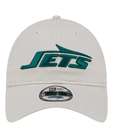 New Era Men's Stone New York Jets Playmaker 9TWENTY Adjustable Hat